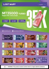 Lost Mary MT35000 Disposable Vape 35,000 Puffs Now In Dubai