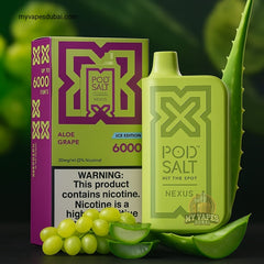 Pod Salt Nexus 6000 Puffs Disposable Vape In Dubai, UAE
