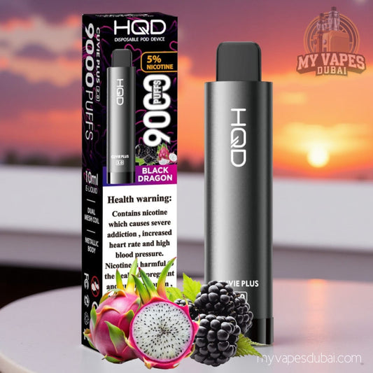 HQD Cuvie Plus 2.0 Disposable Vape 9000 Puffs In Dubai