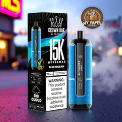 Al Fakher Crown Bar Hypermax 15000 Puffs Disposable Vape In Dubai