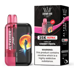 Al Fakher Crown Bar Ultra 25000 Puffs Disposable Vape In Dubai