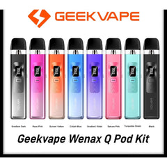 Geekvape Wenax Q Kit in UAE - Shop Now!Color: BLACK