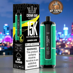 Al Fakher Crown Bar Hypermax 15000 Puffs Disposable Vape In Dubai