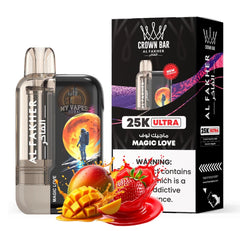 Al Fakher Crown Bar Ultra 25000 Puffs Disposable Vape In Dubai