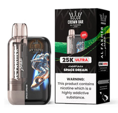 Al Fakher Crown Bar Ultra 25000 Puffs Disposable Vape In Dubai