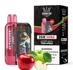 Al Fakher Crown Bar Ultra 25000 Puffs Disposable Vape In Dubai
