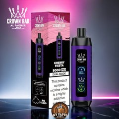 Crown Bar Al Fahker Pro 8000 Puffs Disposable Vape