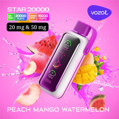 Vozol Star 20000 Puffs Disposable Vape In Dubai