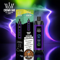 Crown Bar Al Fahker Pro 8000 Puffs Disposable Vape