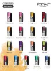 Pod Salt GO Disposable Vape 2500 Puffs in Dubai