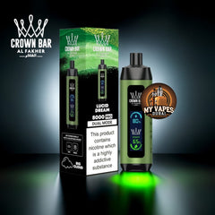 Crown Bar Al Fahker Pro 8000 Puffs Disposable Vape