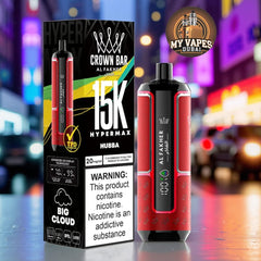 Al Fakher Crown Bar Hypermax 15000 Puffs Disposable Vape In Dubai