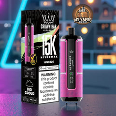 Al Fakher Crown Bar Hypermax 15000 Puffs Disposable Vape In Dubai