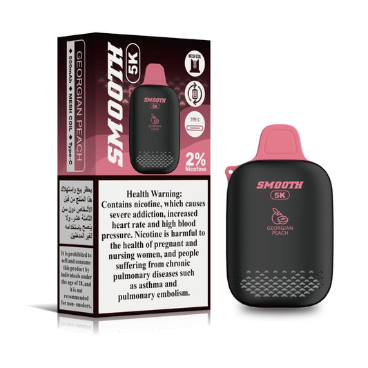 SMOOTH 5K BEST DISPOSABLE VAPE IN UAEFLAVOR-: DOUBLE APPLE